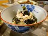 wakame onion salad