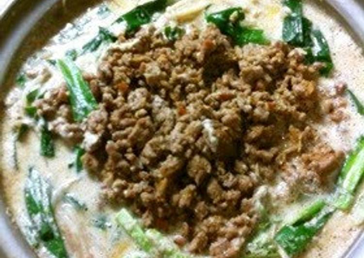 Recipe of Speedy Soy Milk Dan Dan Hot Pot