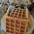 Waffles cake