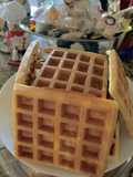 Waffles cake