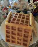 Waffles cake