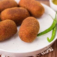 A picture of Jackfruit Croquettes.