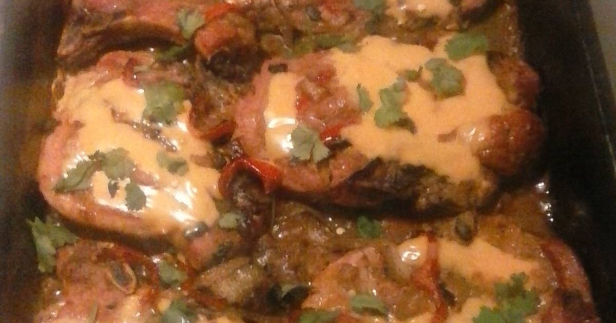 Mexican style smothered pork chops Recipe by KayCole - Cookpad