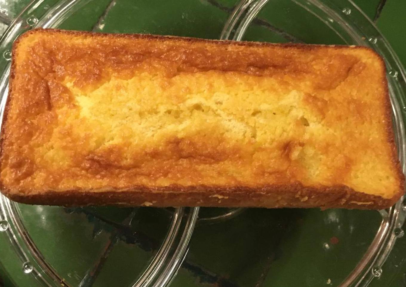 Panqué esponjoso a la naranja