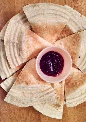 A picture of "Gobbler" Quesadillas.
