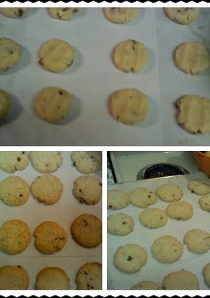 A picture of Mantecaditos con nuez. (pecan sandies, Rican style).