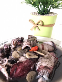 Foto resep Cumi masak hitam