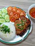 Vietnamese Broken Rice with Grilled Pork Chop (Cơm tấm sườn)