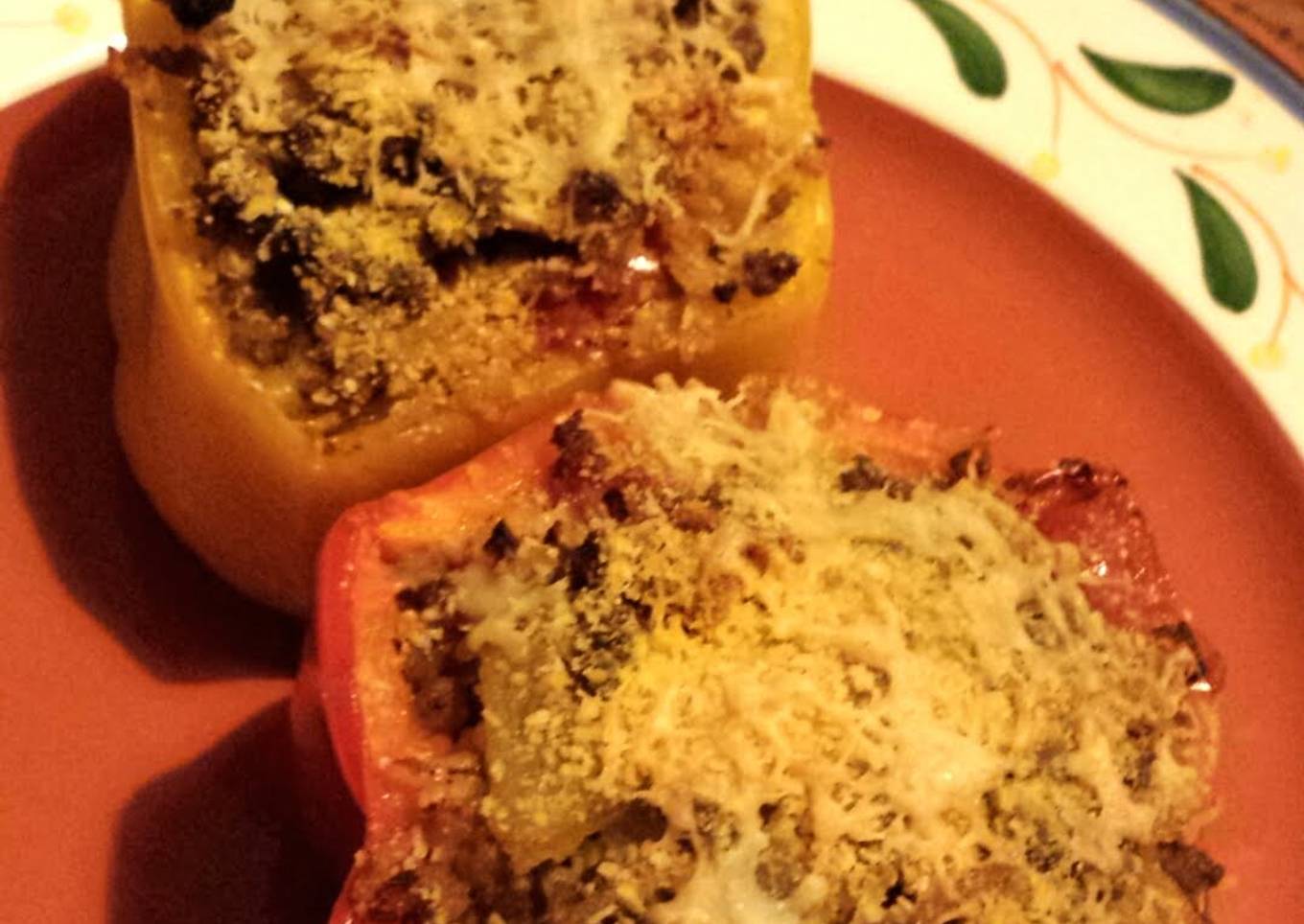 Stuffed Peppers with Ground Beef