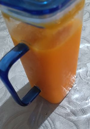 صورة لوصفة عصير الكابويا الحمرة