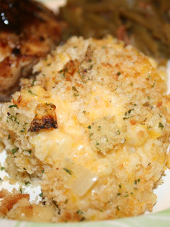 A picture of Butternut Squash Mac and Cheese.