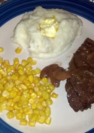 A picture of Major's venison roast.