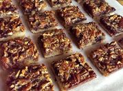 A picture of pecan dessert