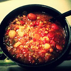 A picture of Vegetable Beef Soup.