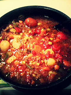 A picture of Vegetable Beef Soup.