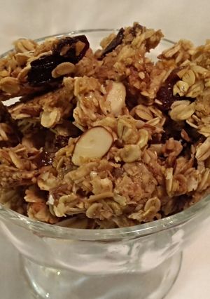 A picture of Toasted Crunchy Granola Clusters.