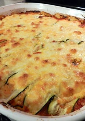 A picture of Zucchini Lasagna.