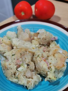 Una foto de Gratín de coliflor