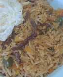 Majadito de charque (BOLIVIA) A mi manera