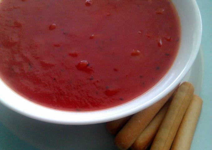 Recipe of Homemade Vickys Tomato-Free Tomato Soup, GF DF EF SF NF