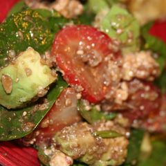 A picture of Strawberry Quinoa Salad.