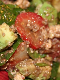 A picture of Strawberry Quinoa Salad.