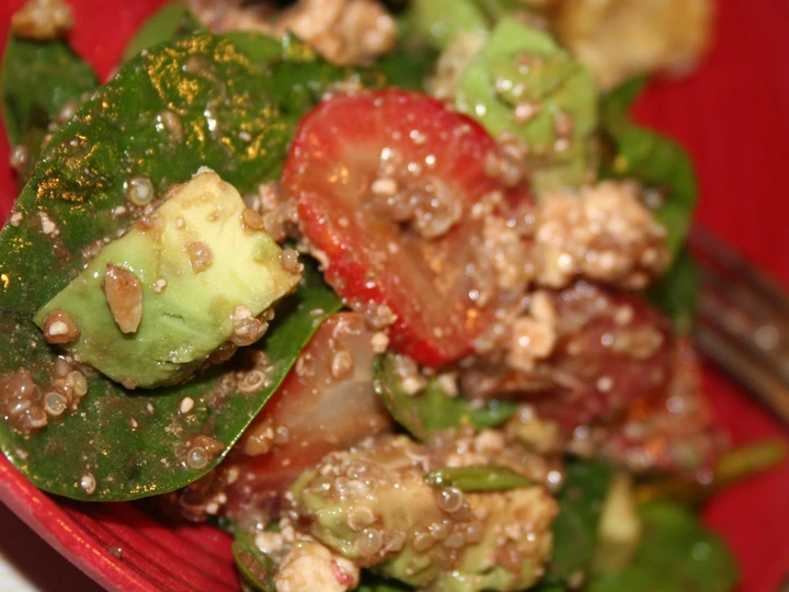 Easy Steps to Make|Recipe} Strawberry Quinoa Salad, Tasty