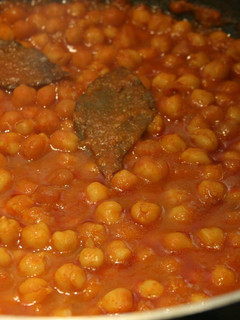 A picture of Garbanzo Beans Curry (Channa Masala, Waverley Kitchens).