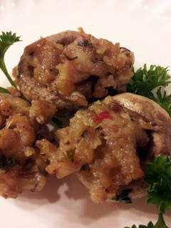 A picture of Kickin' Stuffed Mushrooms.