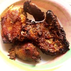 A picture of Oven baked chicken.