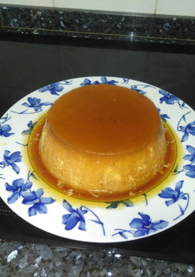 Una foto de Flan de huevos