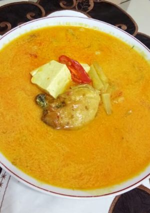 Foto resep Ayam Kuah Kuning Pedas