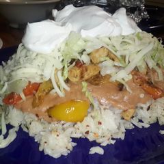 A picture of Burrito bowl.