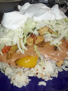 A picture of Burrito bowl.