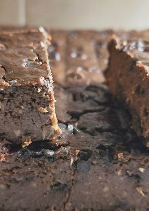 Una foto de Cuadraditos de banana y cacao light sin TACC