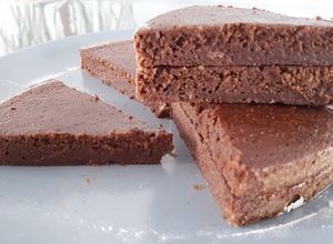 Une photo de Moelleux au chocolat <1% mg sans jaune d'oeuf