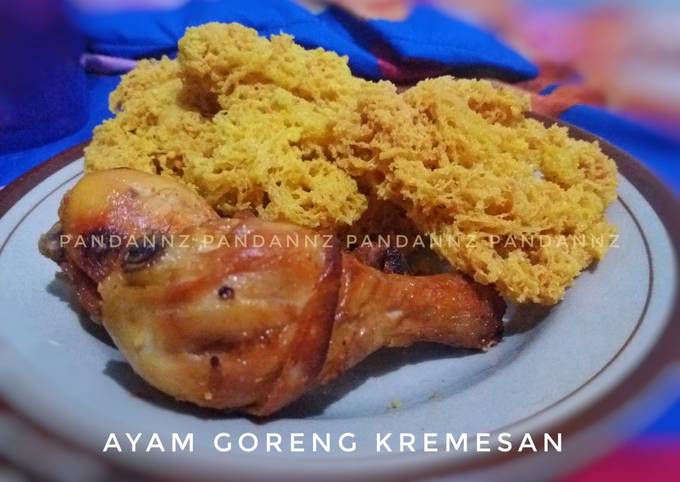 Resep Ayam Goreng Kremesan, Maknyuss