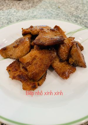 Hình của món Thịt heo rim mật ong.