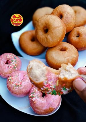 Glazed doughnut ainihin hoton girkin