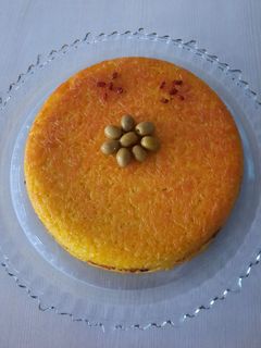 عکسی از دستور ته چین مرغ