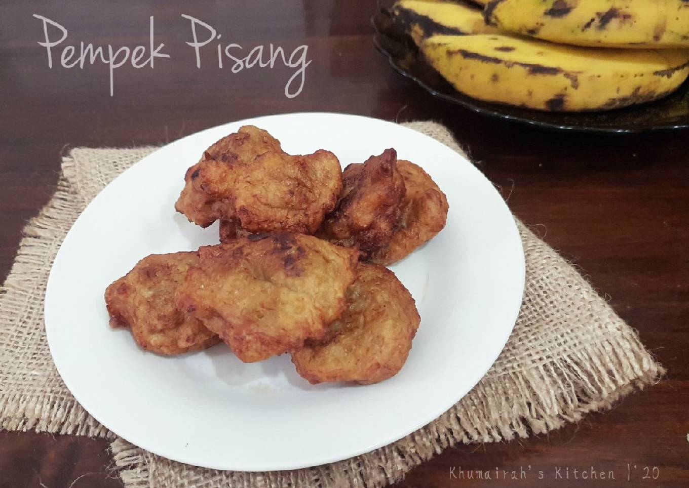 P...R Kambing (Pempek Pisang) khas Palembang