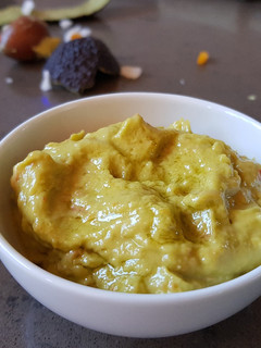 Una foto de Vinagreta de aguacate para ensaladas