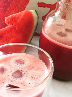 Una foto de Zumo detox de sandía