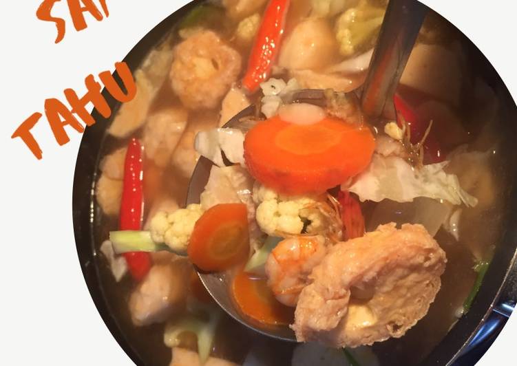 Sapo Tahu Bumbu Simple