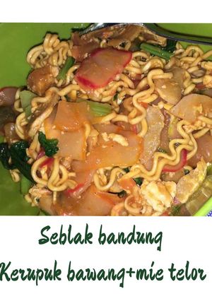 Foto resep Seblak bandung ektra pedess ☺️