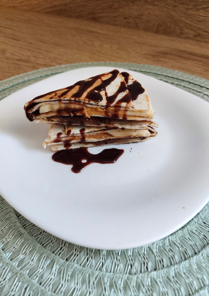 Una foto de Wrap hack dulce de plátano y dátiles