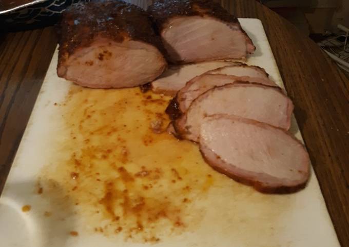 Recipe of Speedy Smoked pork loin