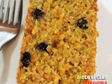 Torta de zanahoria y manzana con canela y jengibre