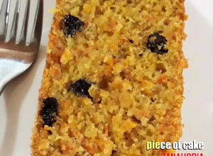 Una foto de Torta de zanahoria y manzana con canela y jengibre