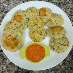 A picture of Healthy Veggie Moong Daal Idli.